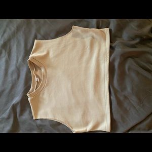Women’s TAN sweater shirt size LARGE